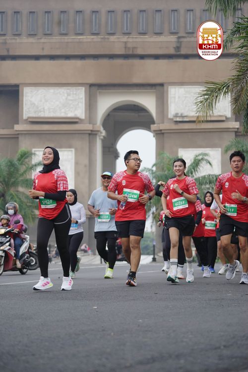 Race photo from Kediri Half Marathon 2025
