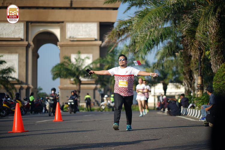 Race photo from Kediri Half Marathon 2024