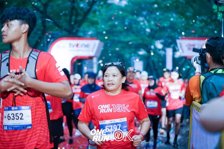 Race photo from ONE RUN 10K 2025