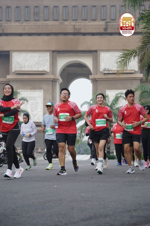 Race photo from Kediri Half Marathon 2025