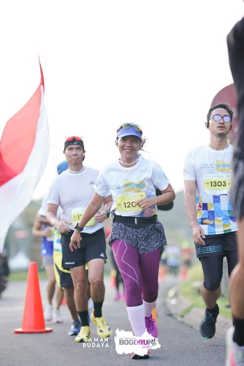 Race photo from Taman Budaya x BOGORUN 2025