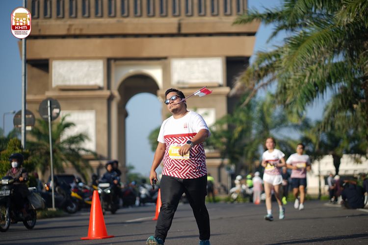 Race photo from Kediri Half Marathon 2024