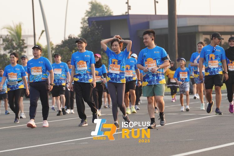Race photo from ISOPLUS RUN 2025 - JAKARTA
