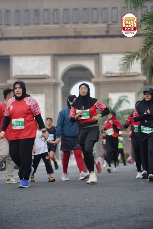 Race photo from Kediri Half Marathon 2025