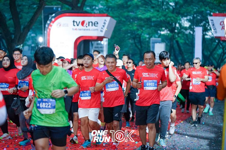 Race photo from ONE RUN 10K 2025