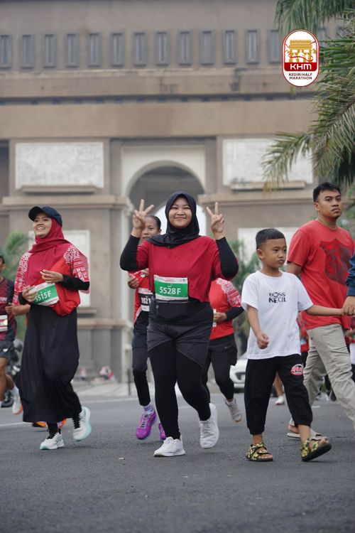 Race photo from Kediri Half Marathon 2025
