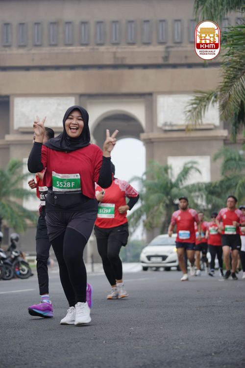 Race photo from Kediri Half Marathon 2025