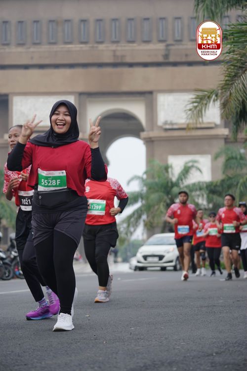 Race photo from Kediri Half Marathon 2025