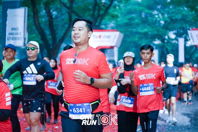 Race photo from ONE RUN 10K 2025