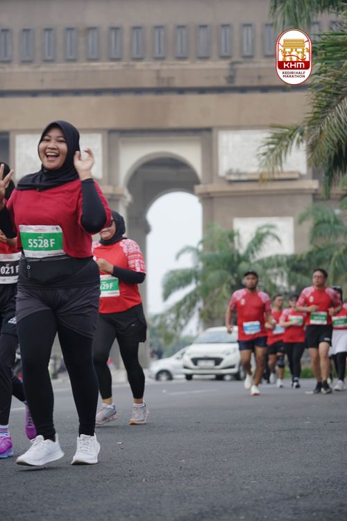 Race photo from Kediri Half Marathon 2025