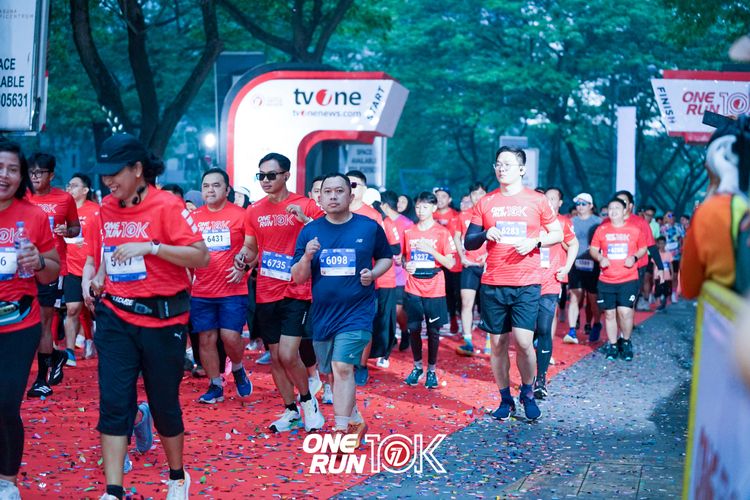Race photo from ONE RUN 10K 2025