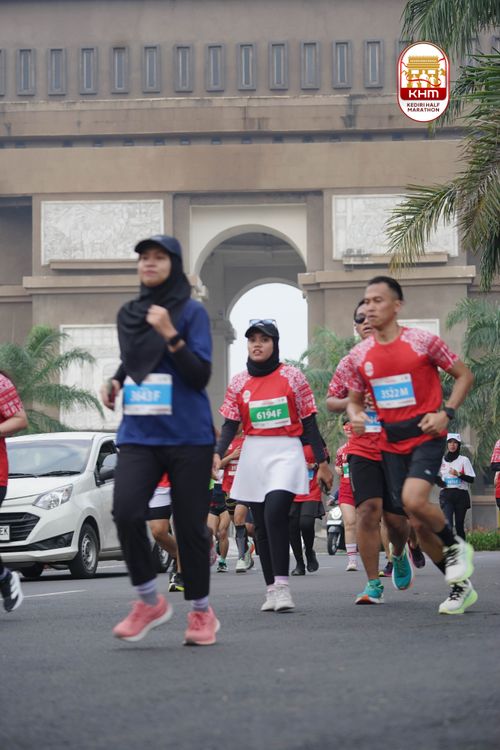 Race photo from Kediri Half Marathon 2025