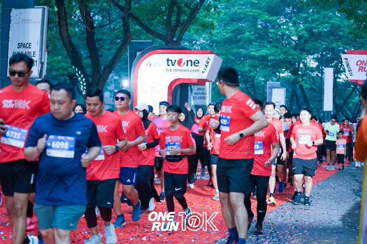 Race photo from ONE RUN 10K 2025