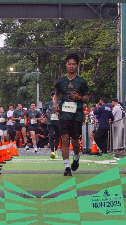 Race photo from Mangkunegaran Run 2025