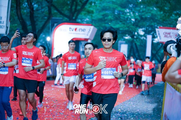 Race photo from ONE RUN 10K 2025