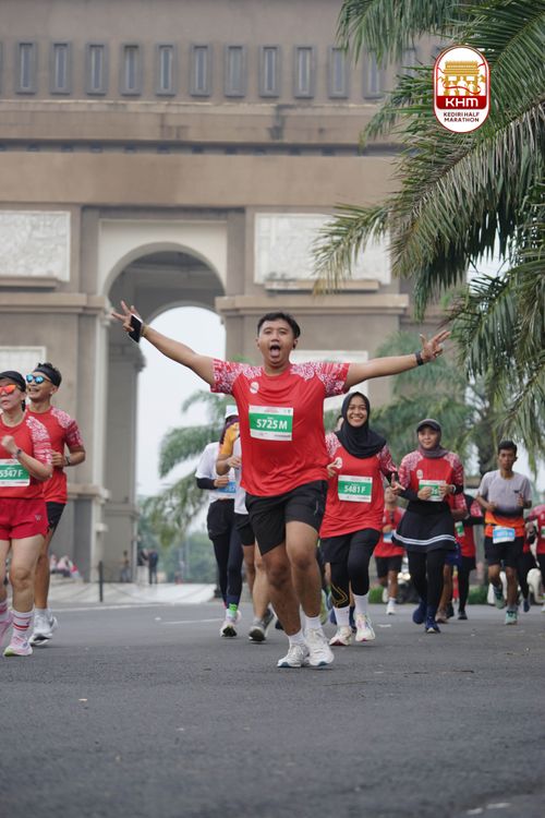 Race photo from Kediri Half Marathon 2025