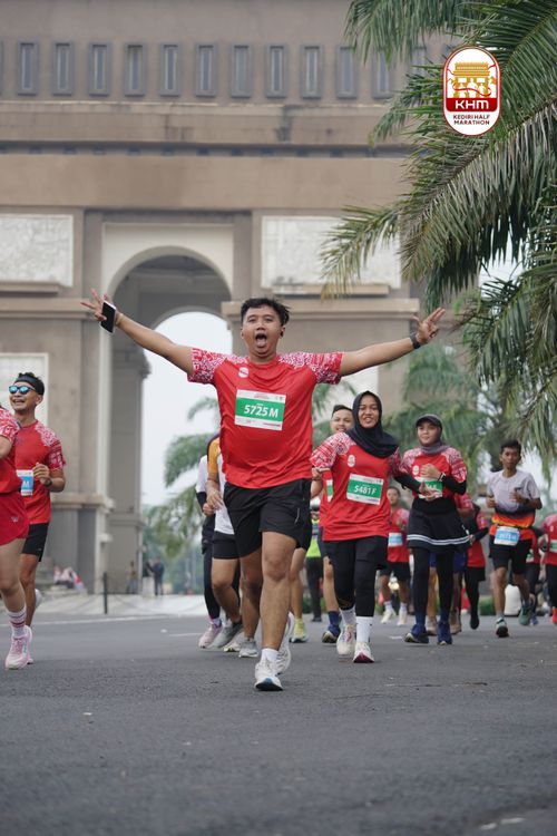 Race photo from Kediri Half Marathon 2025