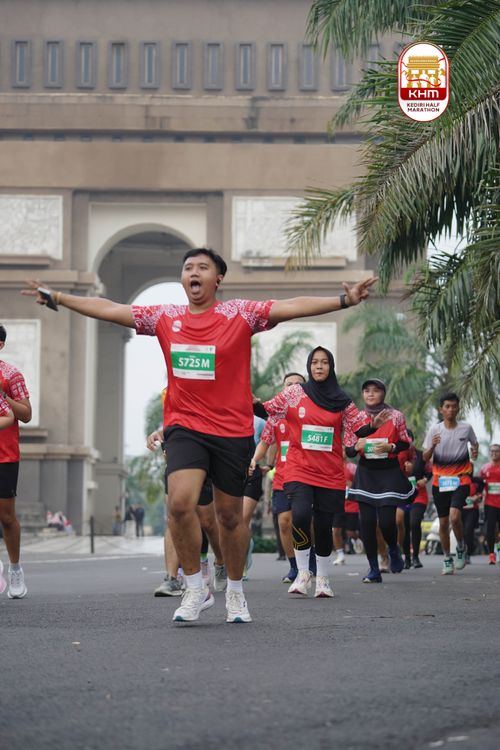Race photo from Kediri Half Marathon 2025