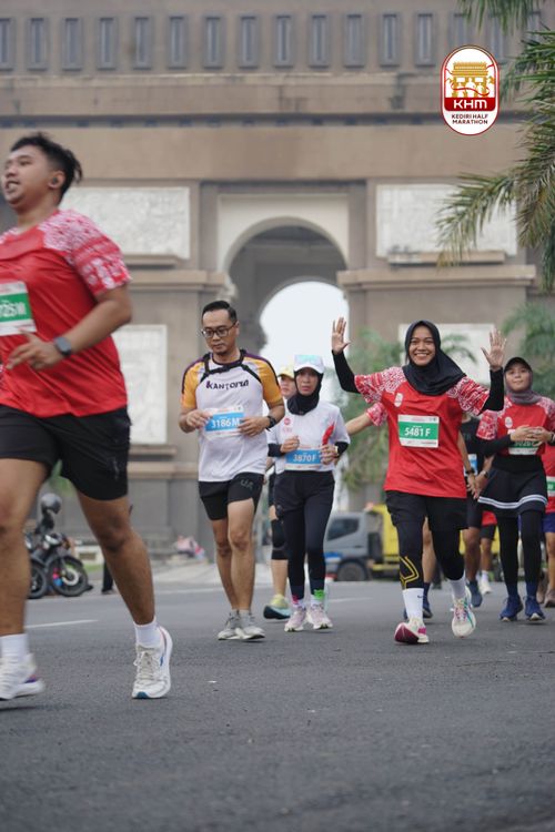 Race photo from Kediri Half Marathon 2025