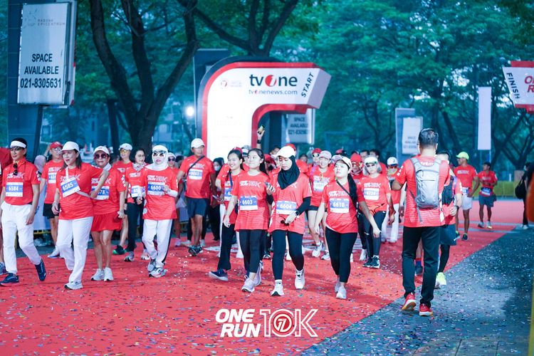 Race photo from ONE RUN 10K 2025