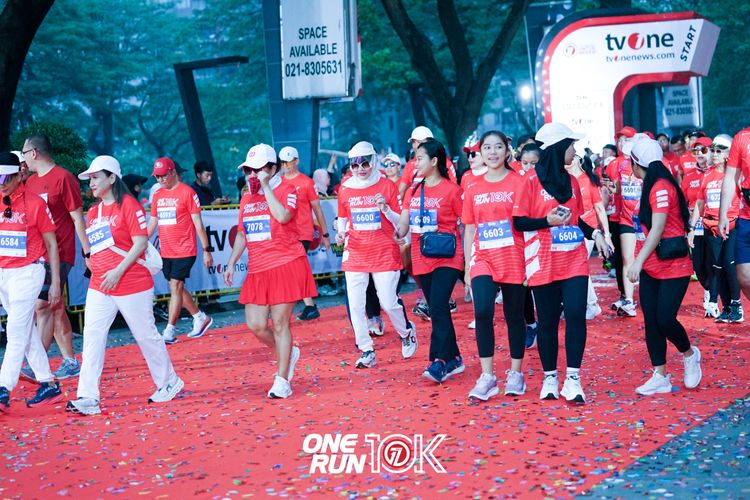 Race photo from ONE RUN 10K 2025