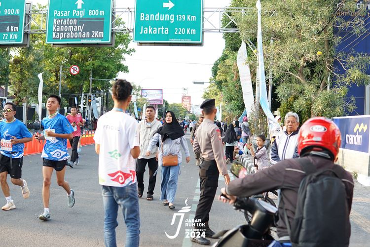 Race photo from Jabar Run 10K 2024
