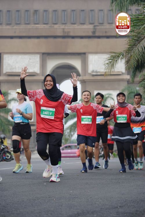 Race photo from Kediri Half Marathon 2025