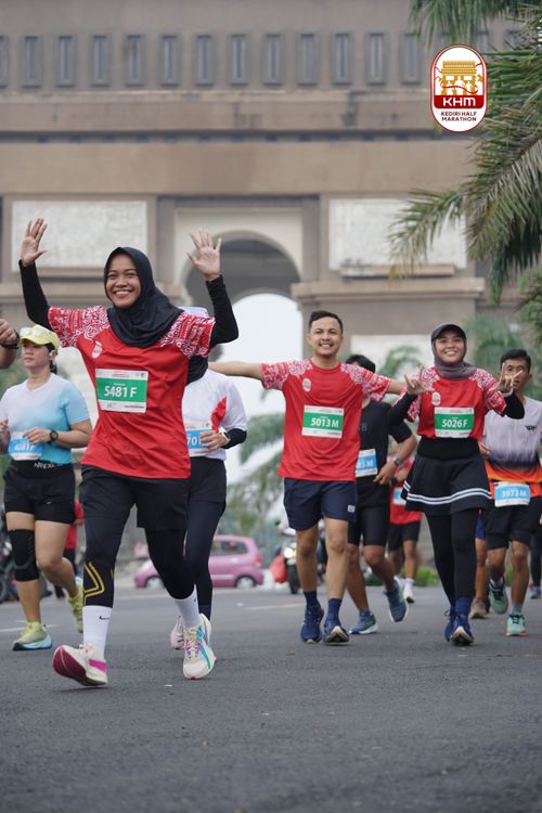 Race photo from Kediri Half Marathon 2025