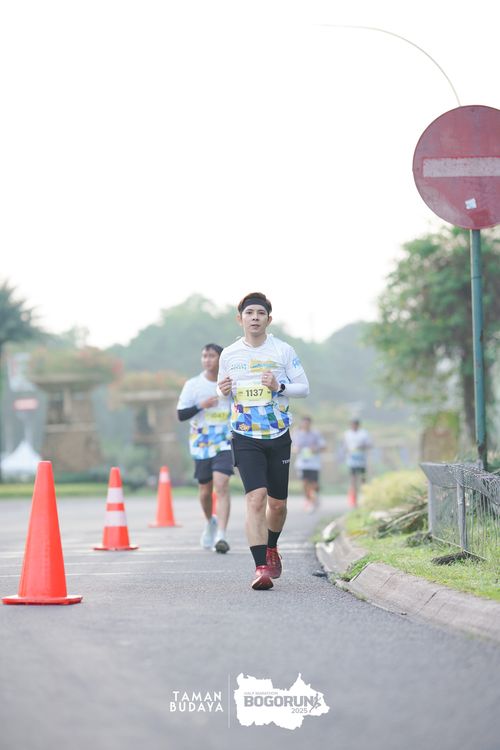 Race photo from Taman Budaya x BOGORUN 2025