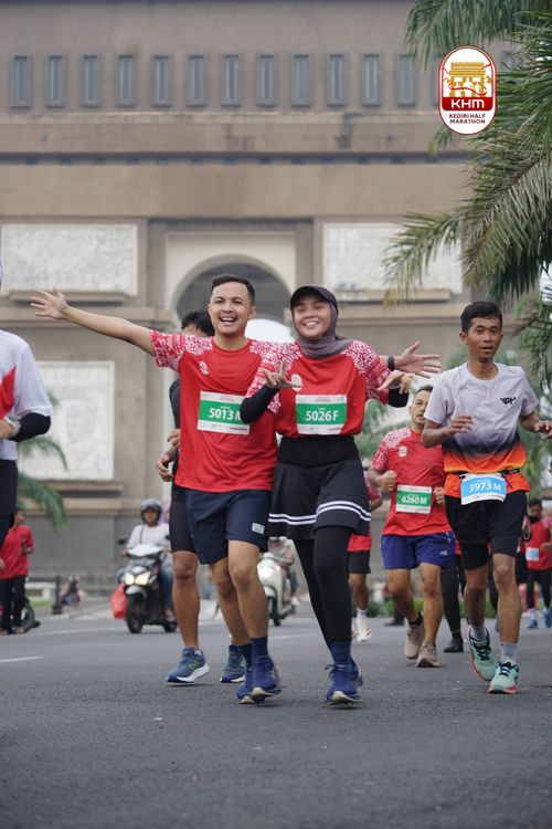 Race photo from Kediri Half Marathon 2025