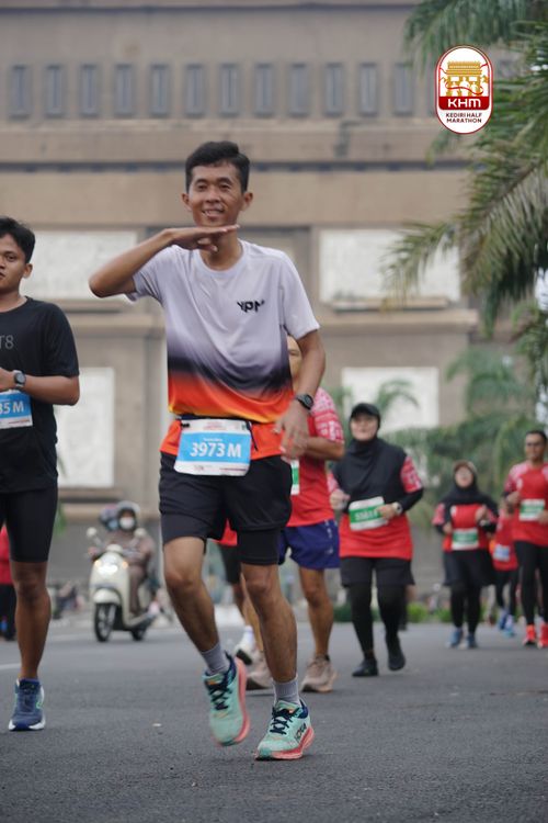 Race photo from Kediri Half Marathon 2025