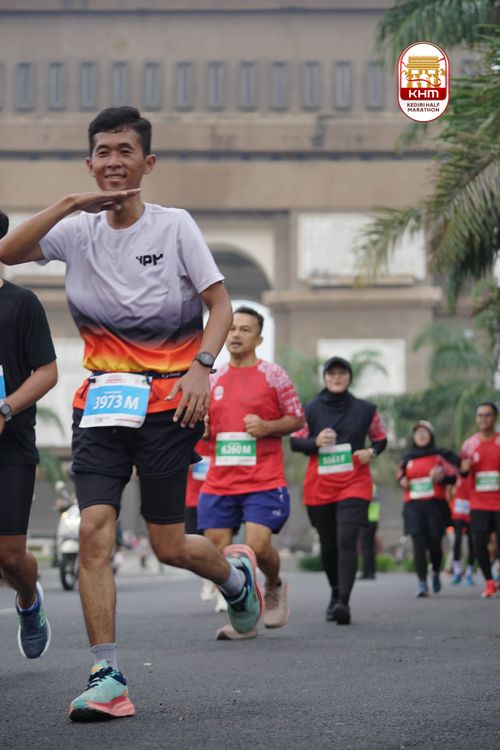 Race photo from Kediri Half Marathon 2025
