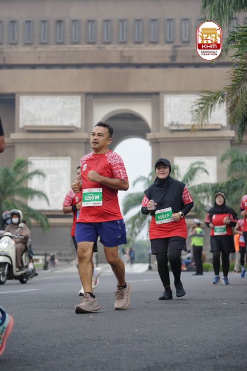 Race photo from Kediri Half Marathon 2025