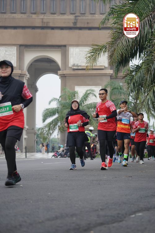 Race photo from Kediri Half Marathon 2025