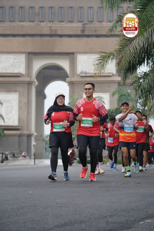 Race photo from Kediri Half Marathon 2025