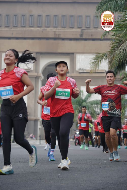 Race photo from Kediri Half Marathon 2025