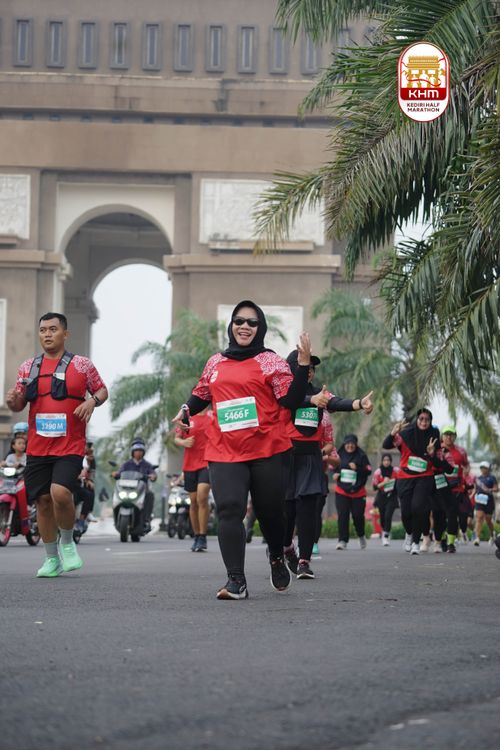 Race photo from Kediri Half Marathon 2025