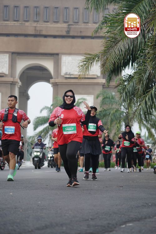 Race photo from Kediri Half Marathon 2025