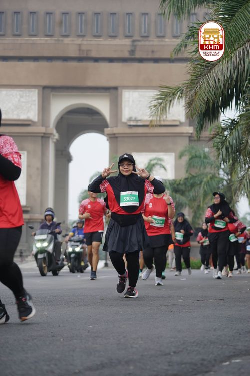 Race photo from Kediri Half Marathon 2025