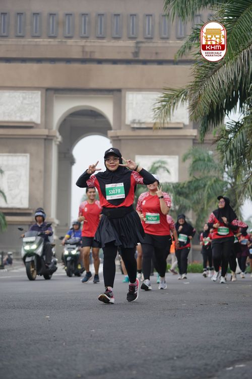 Race photo from Kediri Half Marathon 2025