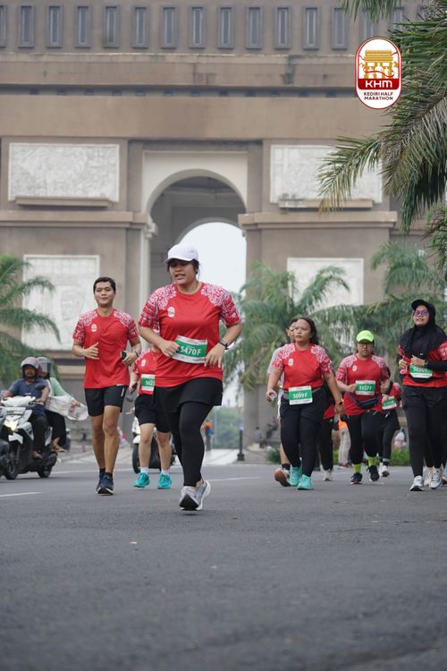 Race photo from Kediri Half Marathon 2025
