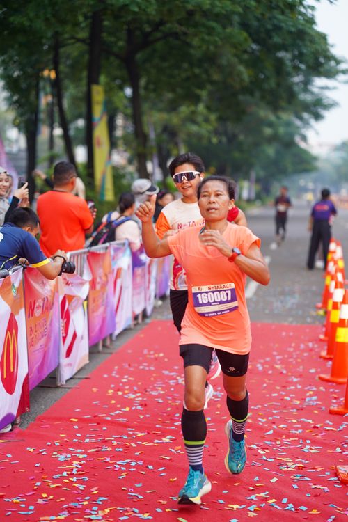 Race photo from NOTARACE 2025