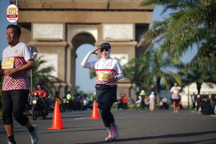 Race photo from Kediri Half Marathon 2024