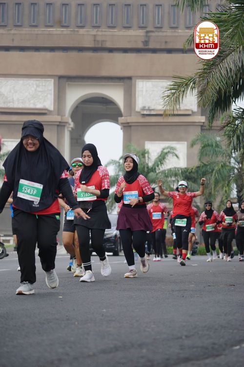 Race photo from Kediri Half Marathon 2025