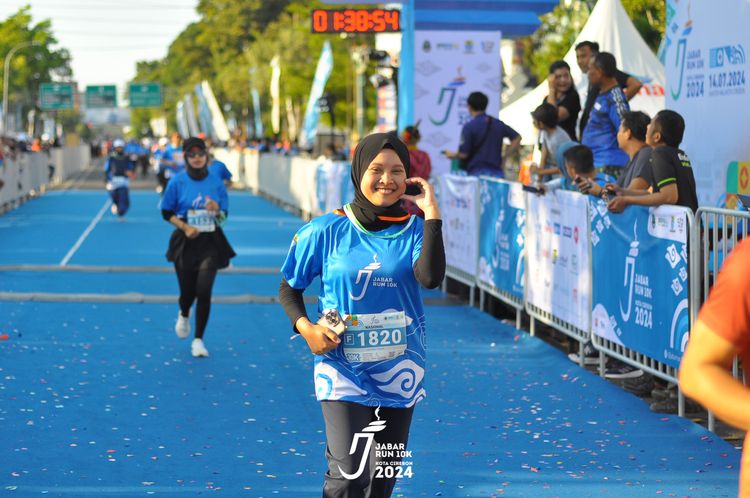 Race photo from Jabar Run 10K 2024