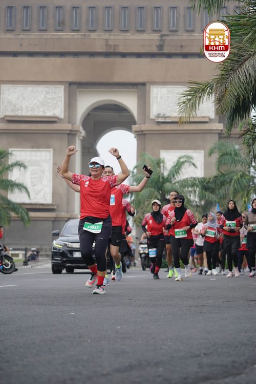 Race photo from Kediri Half Marathon 2025