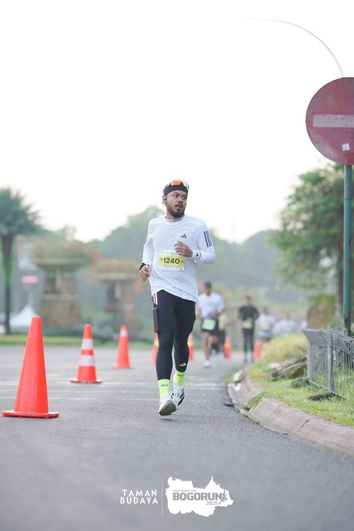 Race photo from Taman Budaya x BOGORUN 2025