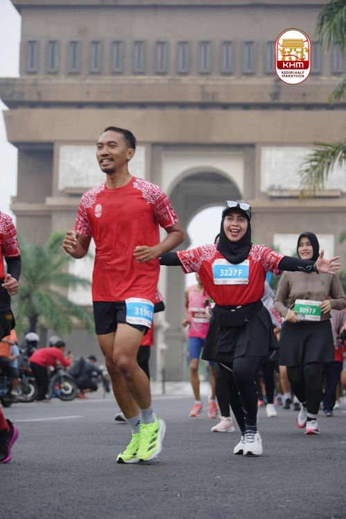Race photo from Kediri Half Marathon 2025
