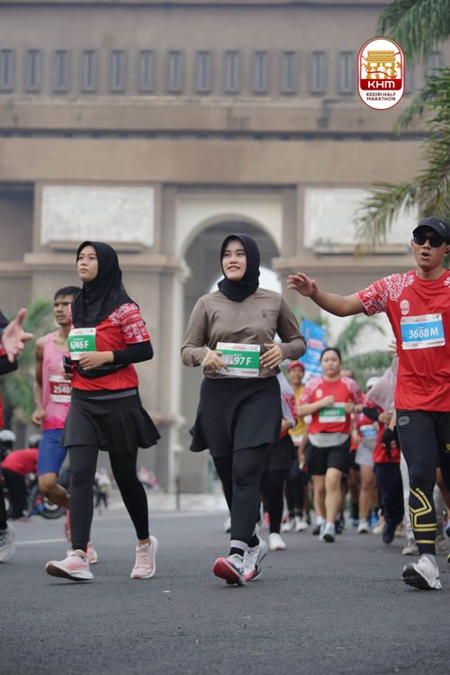 Race photo from Kediri Half Marathon 2025