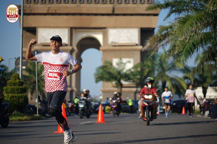 Race photo from Kediri Half Marathon 2024